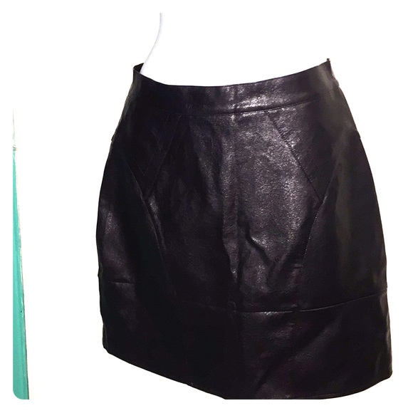 Nasty Gal Dresses & Skirts - Nasty Gal Collection Black faux leather skirt